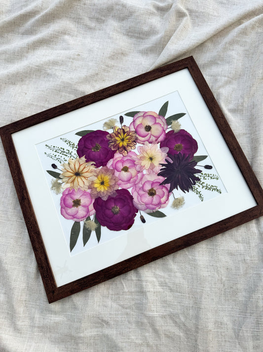 Pressed Flower Frame Deposit – Secure Your Booking
